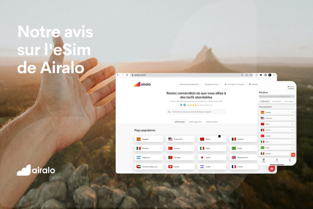 Notre avis sur les esim airalo