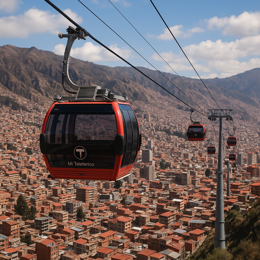 Téléphérique de la ville de La Paz