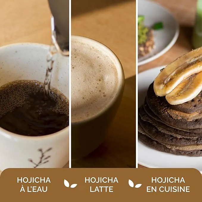 hojicha latte
