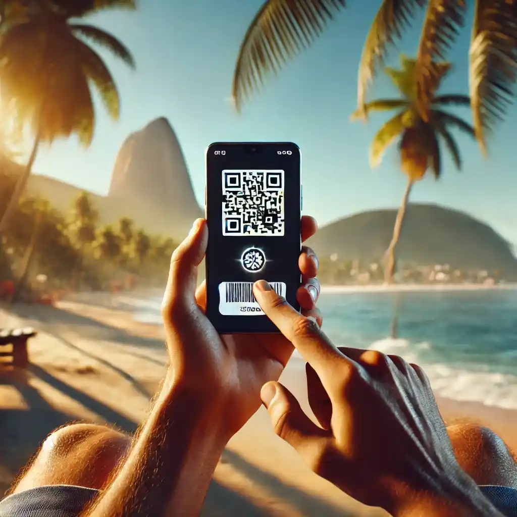 Une-scene-realiste-montrant-une-personne-au-Bresil-utilisant-un-smartphone-avec-une-eSIM-activee.-La-personne-dapparence-decontractee-se-tient-sur