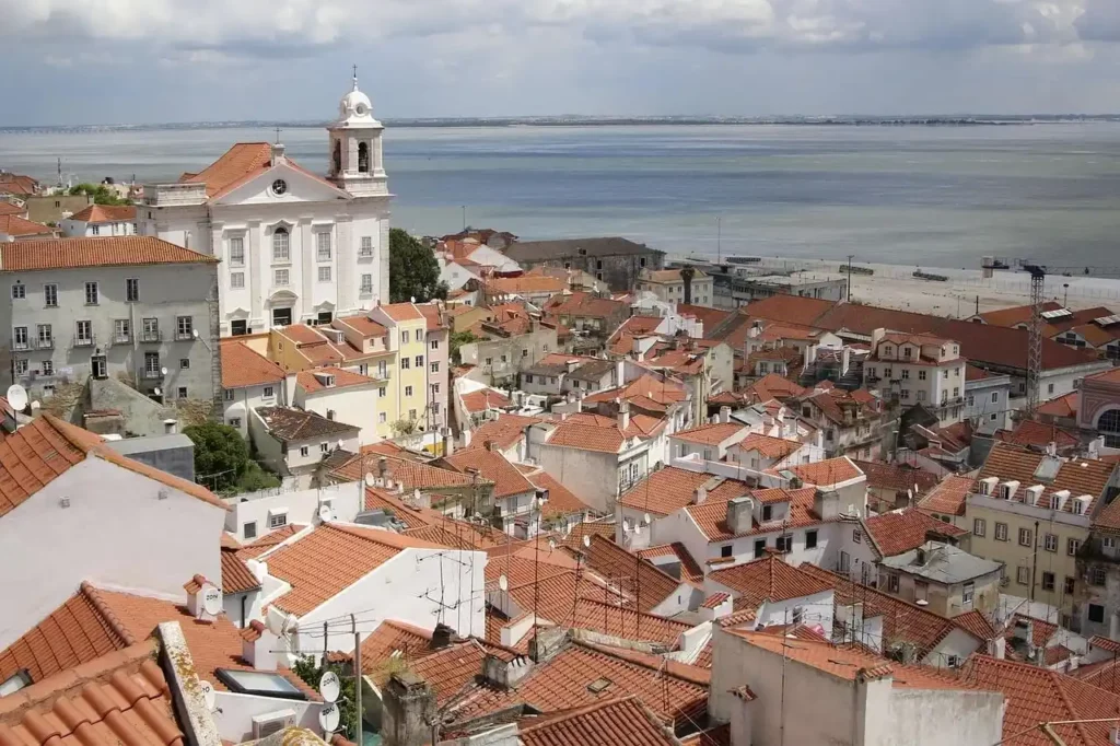 vue sur lisbonne
