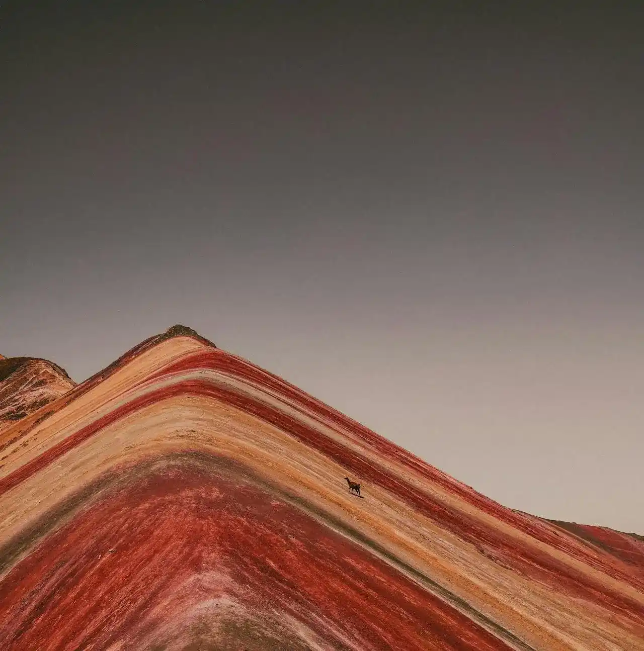 la rainbow mountain au pérou