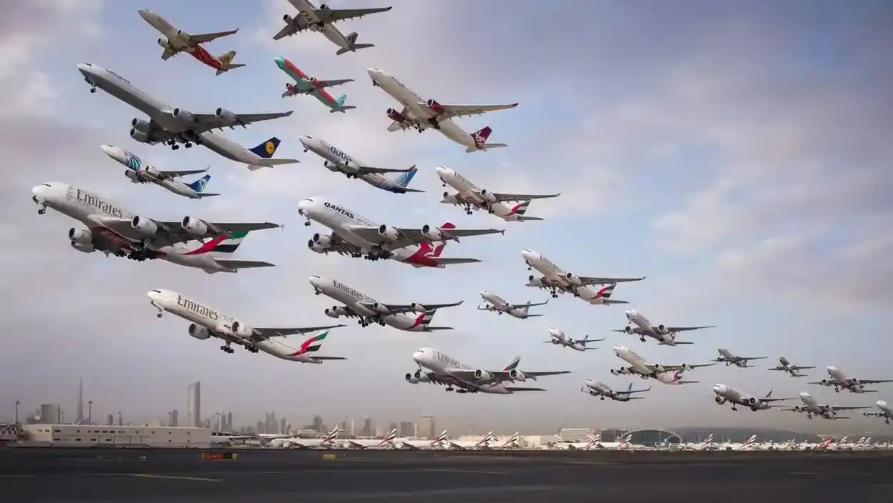 Lire la suite à propos de l’article Et si tous les avions décollaient en même temps ? ✈️