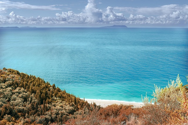magnifique plage en albanie