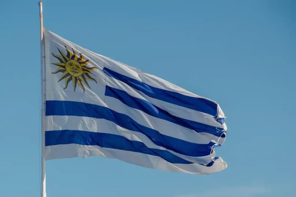drapeau de l'uruguay
