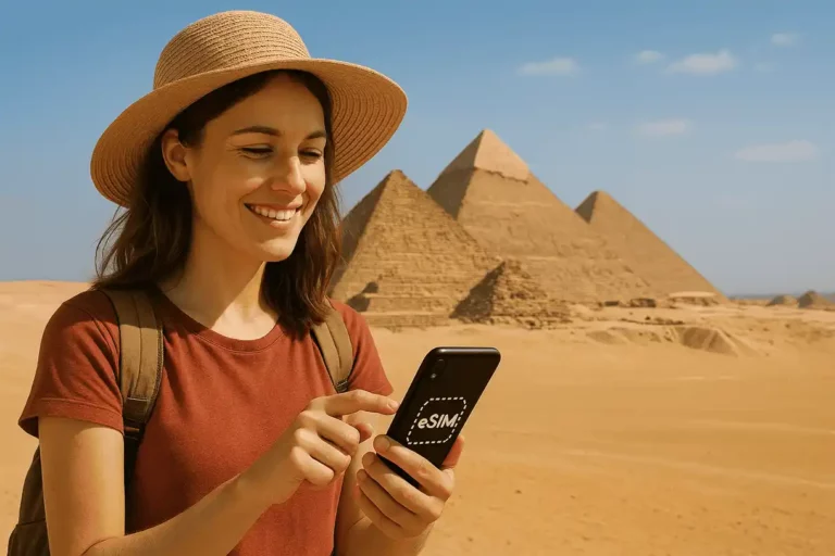 Lire la suite à propos de l’article eSIM Égypte Pas Cher 2025 : Comparatif Complet & Guide d’Achat