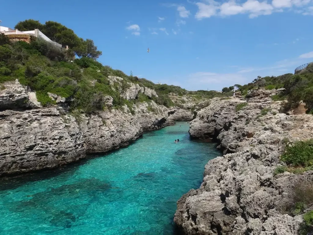 cala en menorca