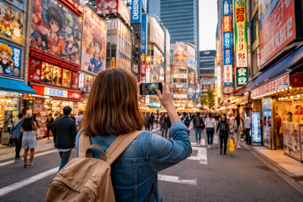 Voyage au japon manga