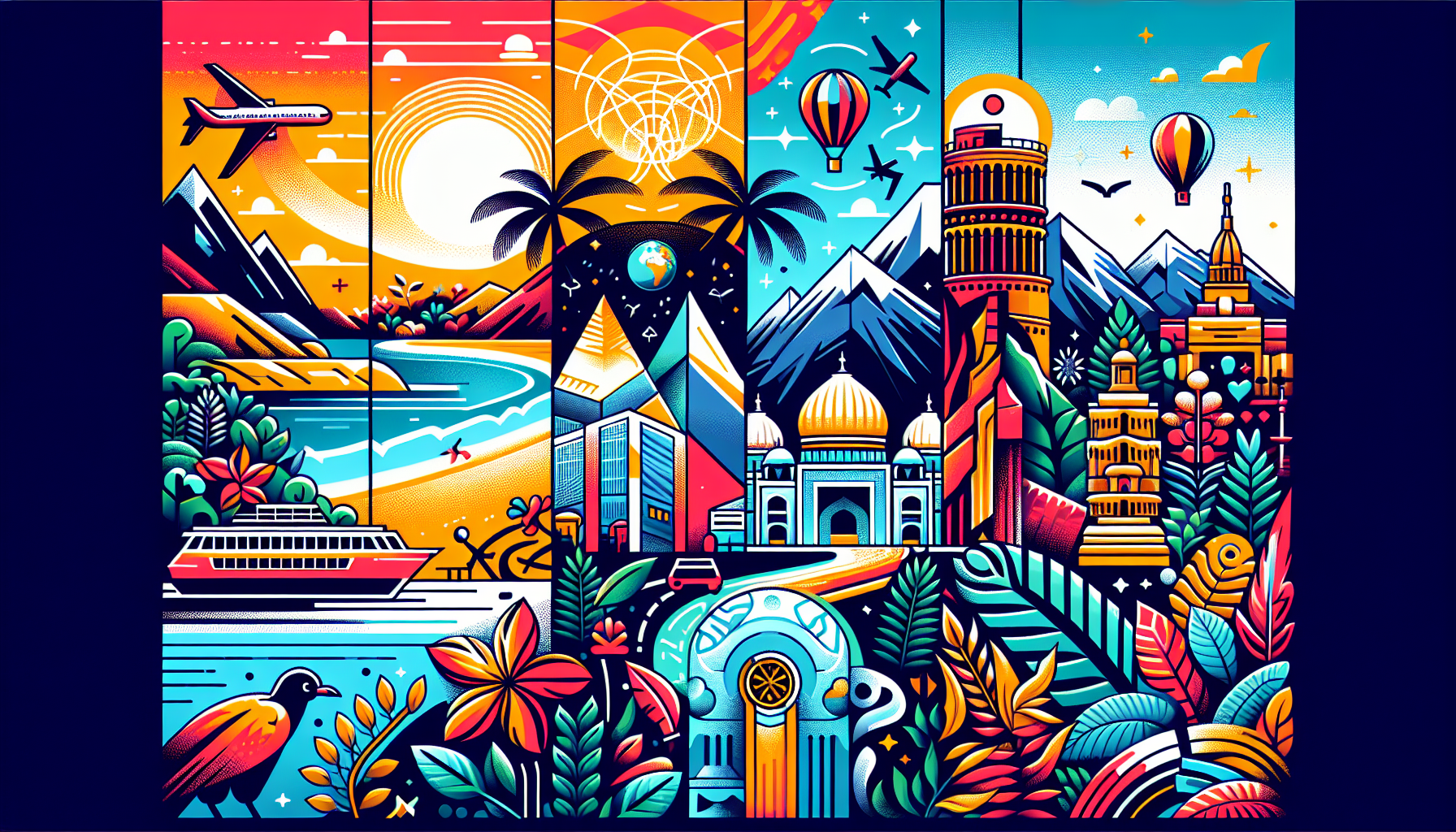 "Découvrez les 5 destinations touristiques incontournables qui vont bouleverser vos prochaines...