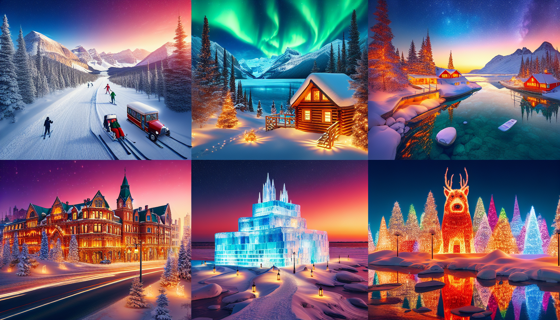 Top 5 destinations hiver