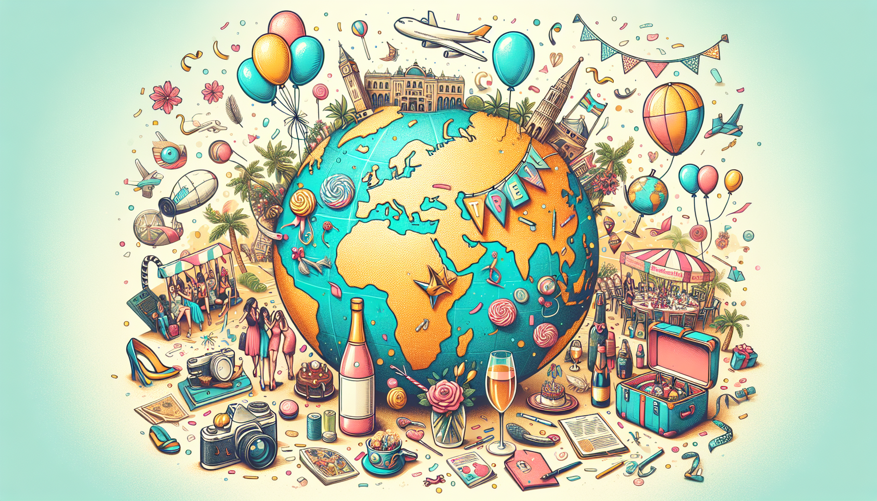 Top 5 destinations de rêve pour un EVJF inoubliable