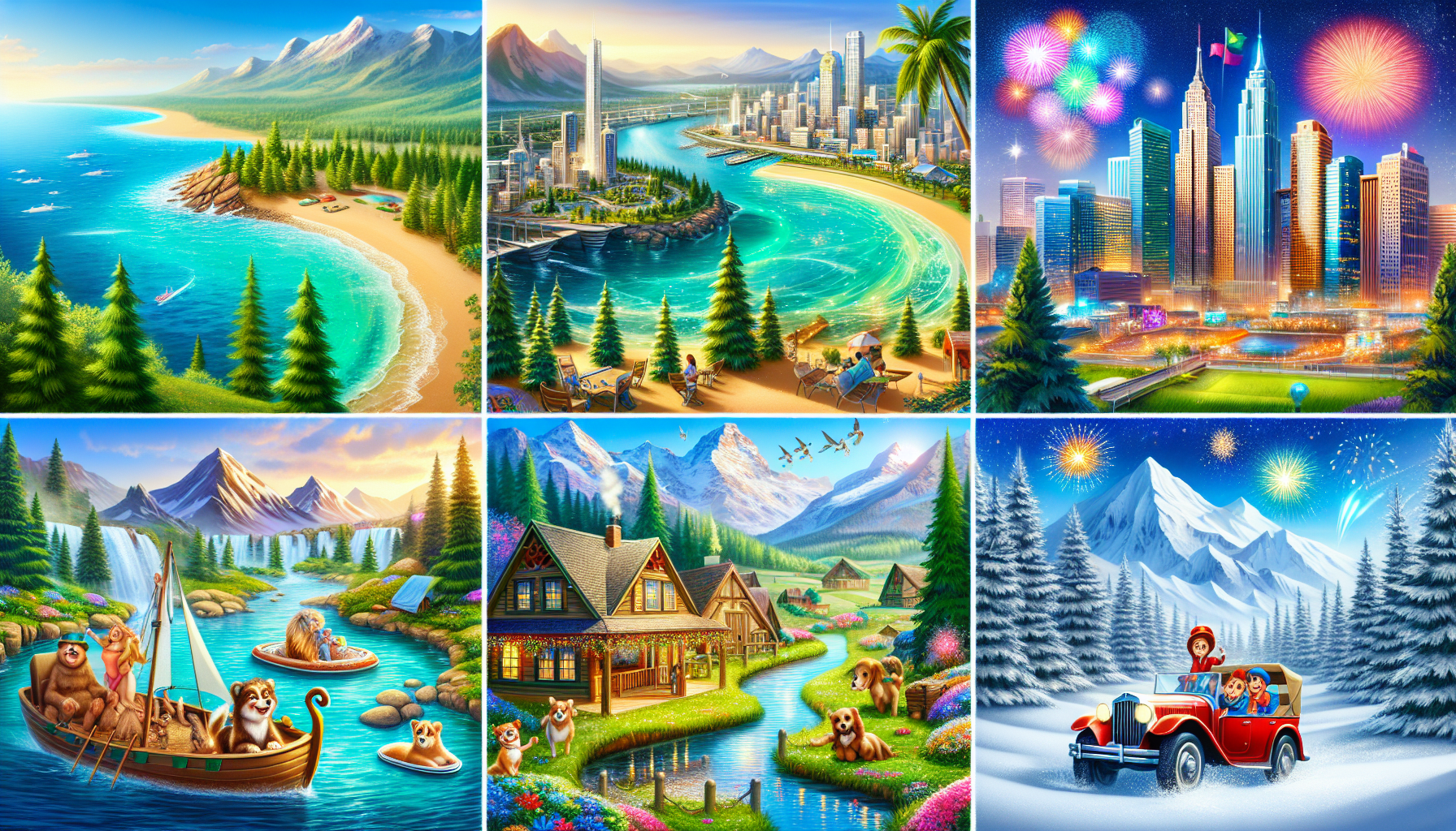 Top 5 Destinations de Rêve pour les Familles Nombreuses: Des Vacances Inoubliables