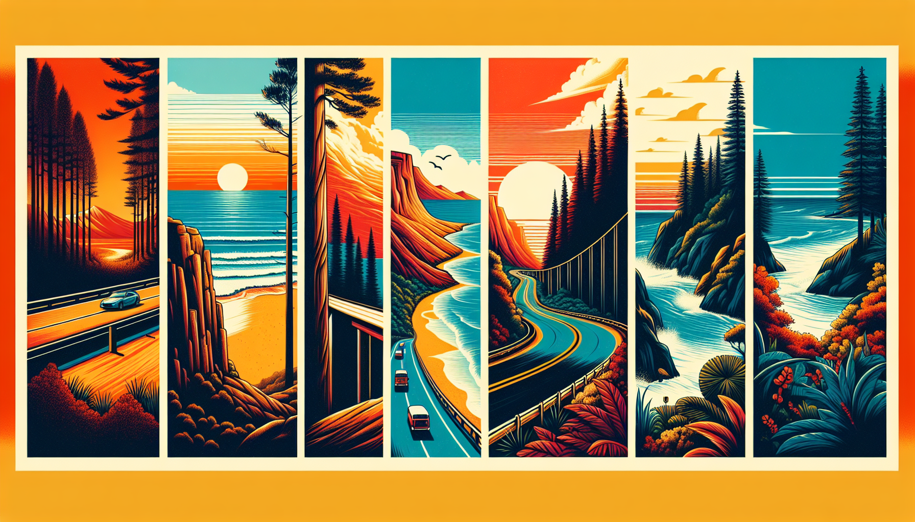 "Découvrez les 5 destinations de road trip incontournables qui vont transformer vos vacances en...