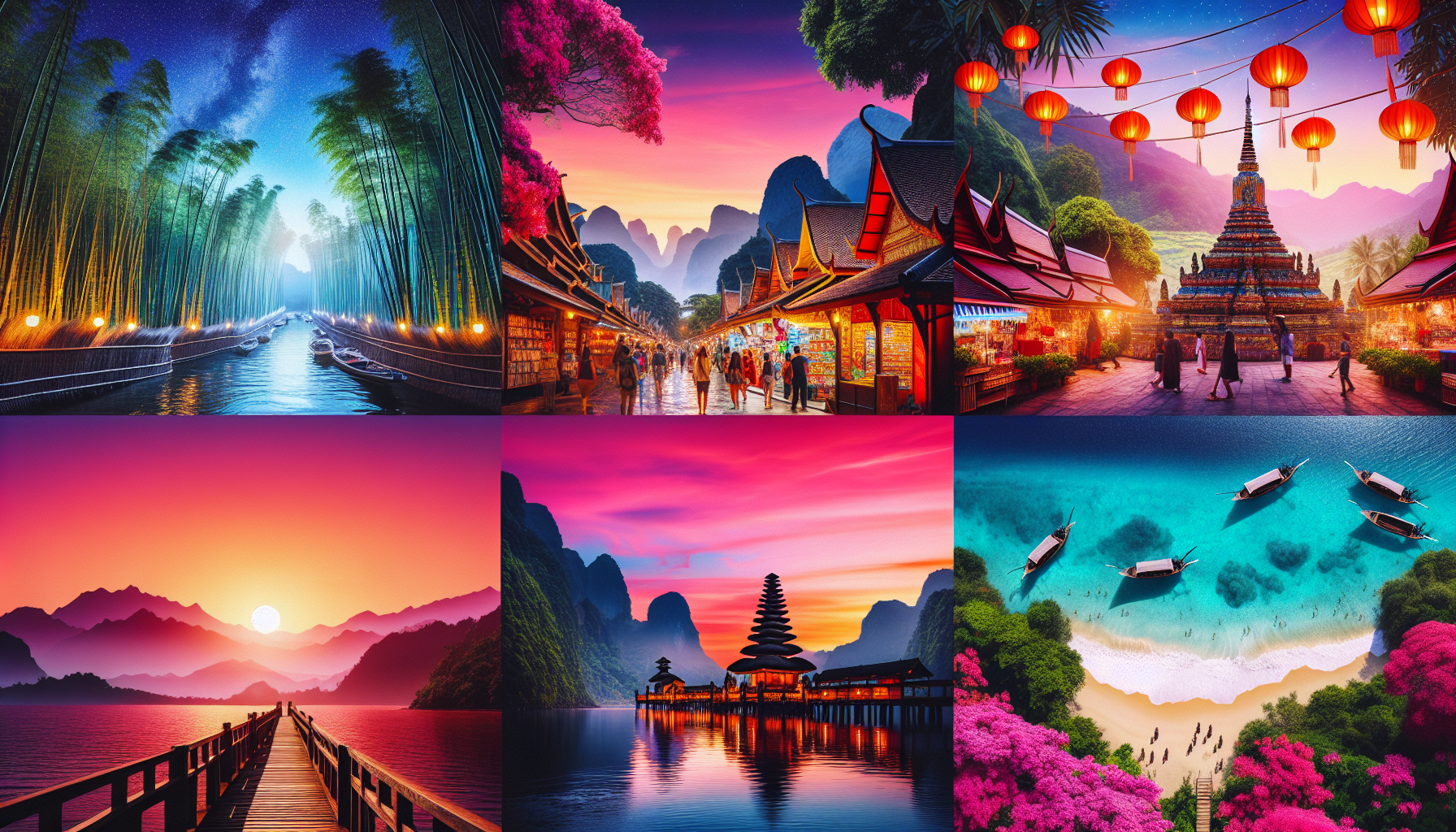 TopDestinationsAsieIncontournables:Émerveillez-vousAvecCinqEscapadesExotiquesÀCouperLeSouffle