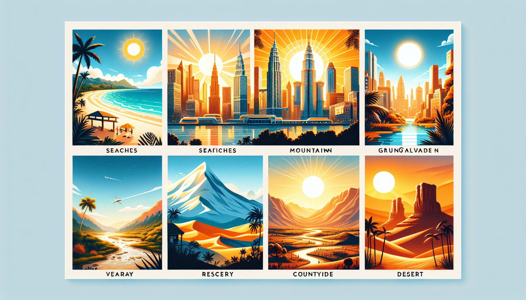 top 5 destinations soleil