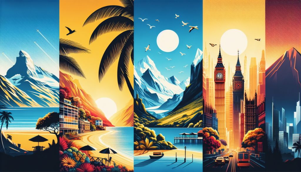 Top 5 destinations irrésistibles pour un week-end inoubliable