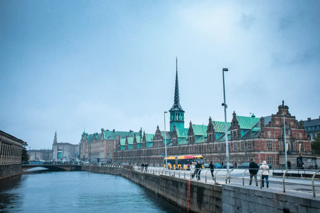 Photo du centre ville de copenhague
