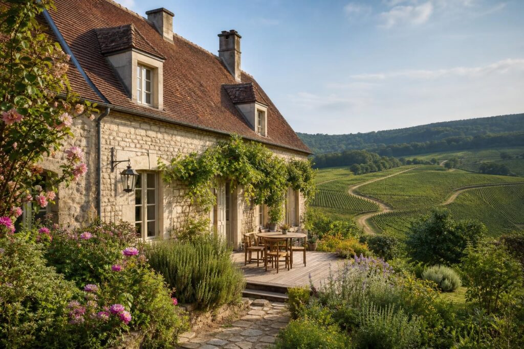 découvrez la tomette singulière, une demeure du xviiie siècle au charme authentique, parfaite pour une escale reposante entre deux randonnées au cœur de la bourgogne.