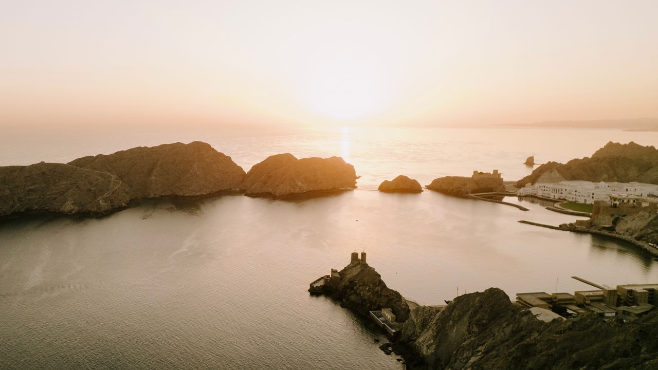 vue magnifique sur oman