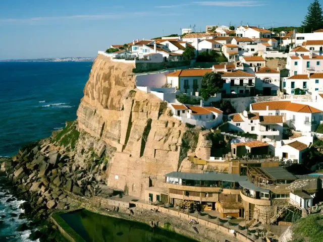 Vue sur la côte portugaise