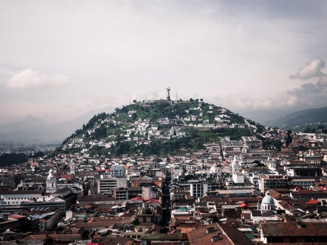 Vue sur la ville de quito