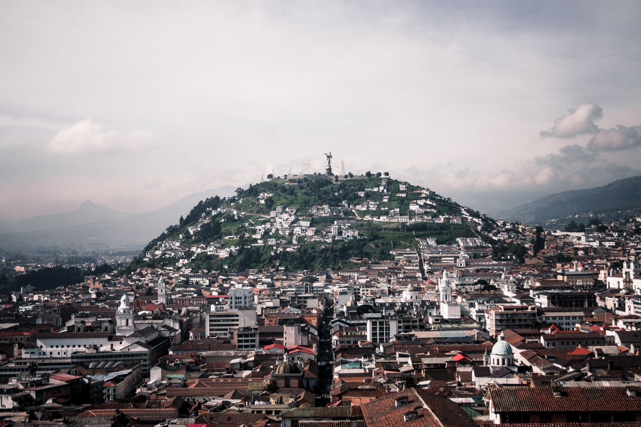 Vue sur la ville de quito