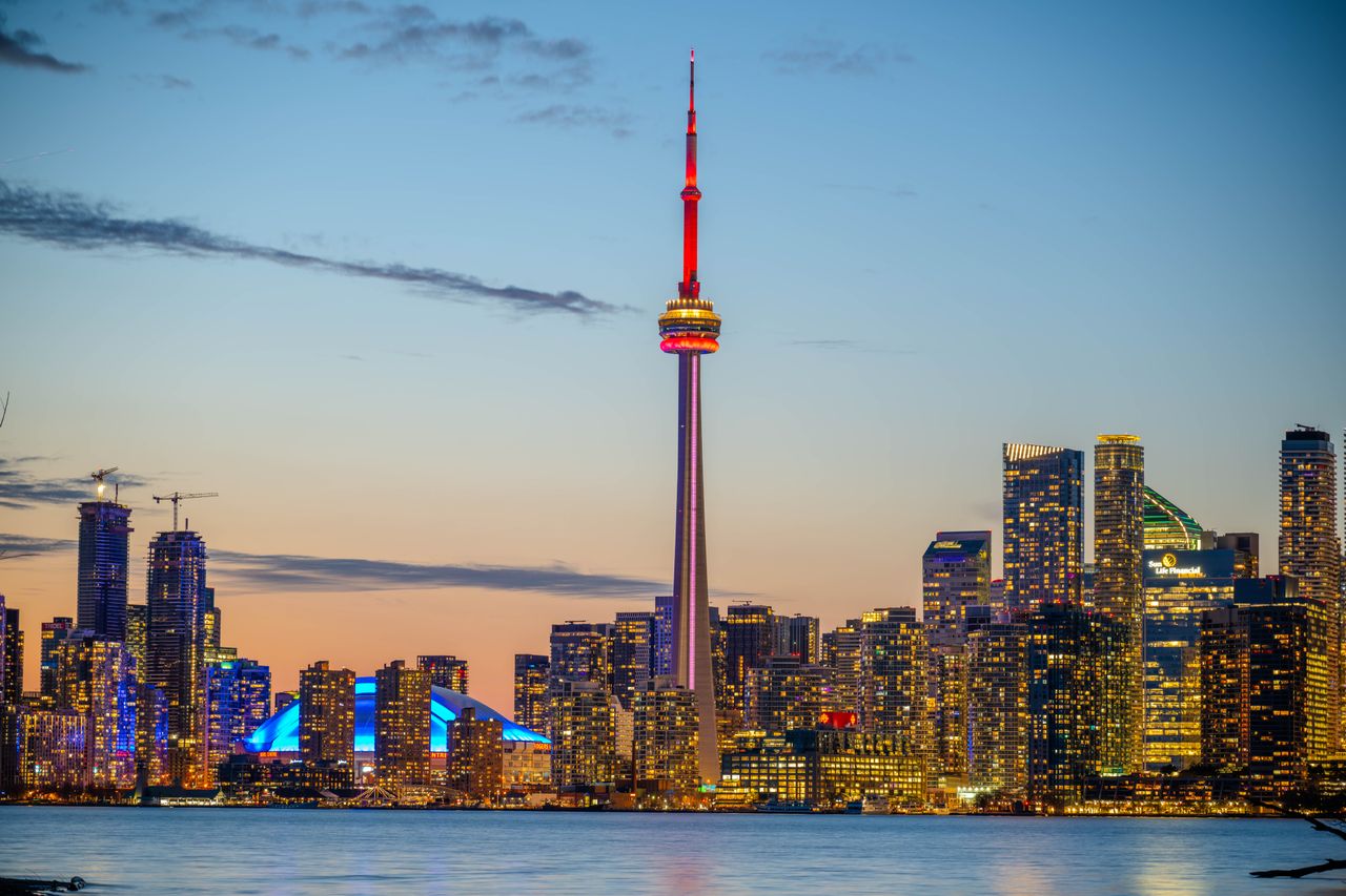 Vue sur la Skyline de toronto
