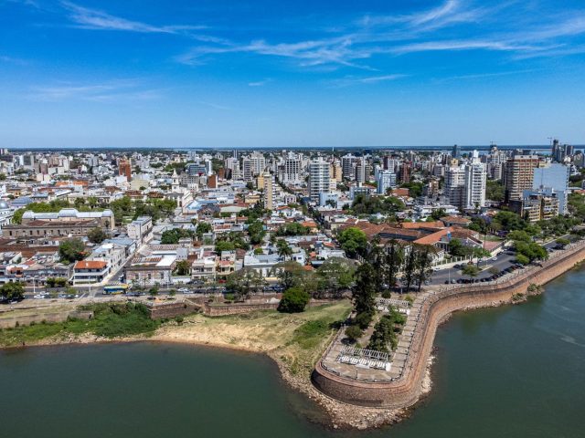 Vue panoramique sur asuncion