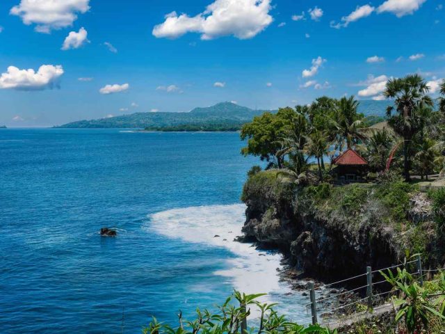 vue sur une plage de BALI