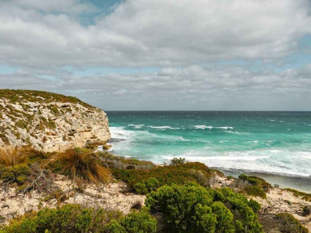 vue sur l'ocean en australie