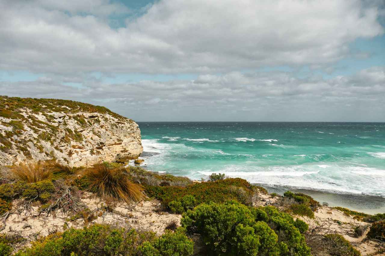 vue sur l'ocean en australie