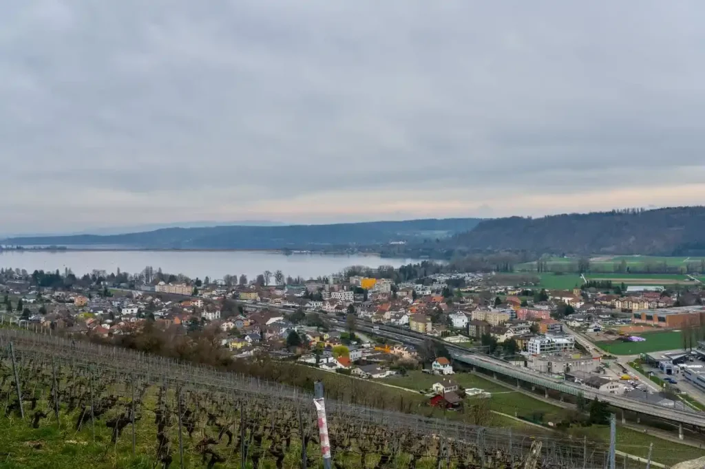vue sur la ville de nyons